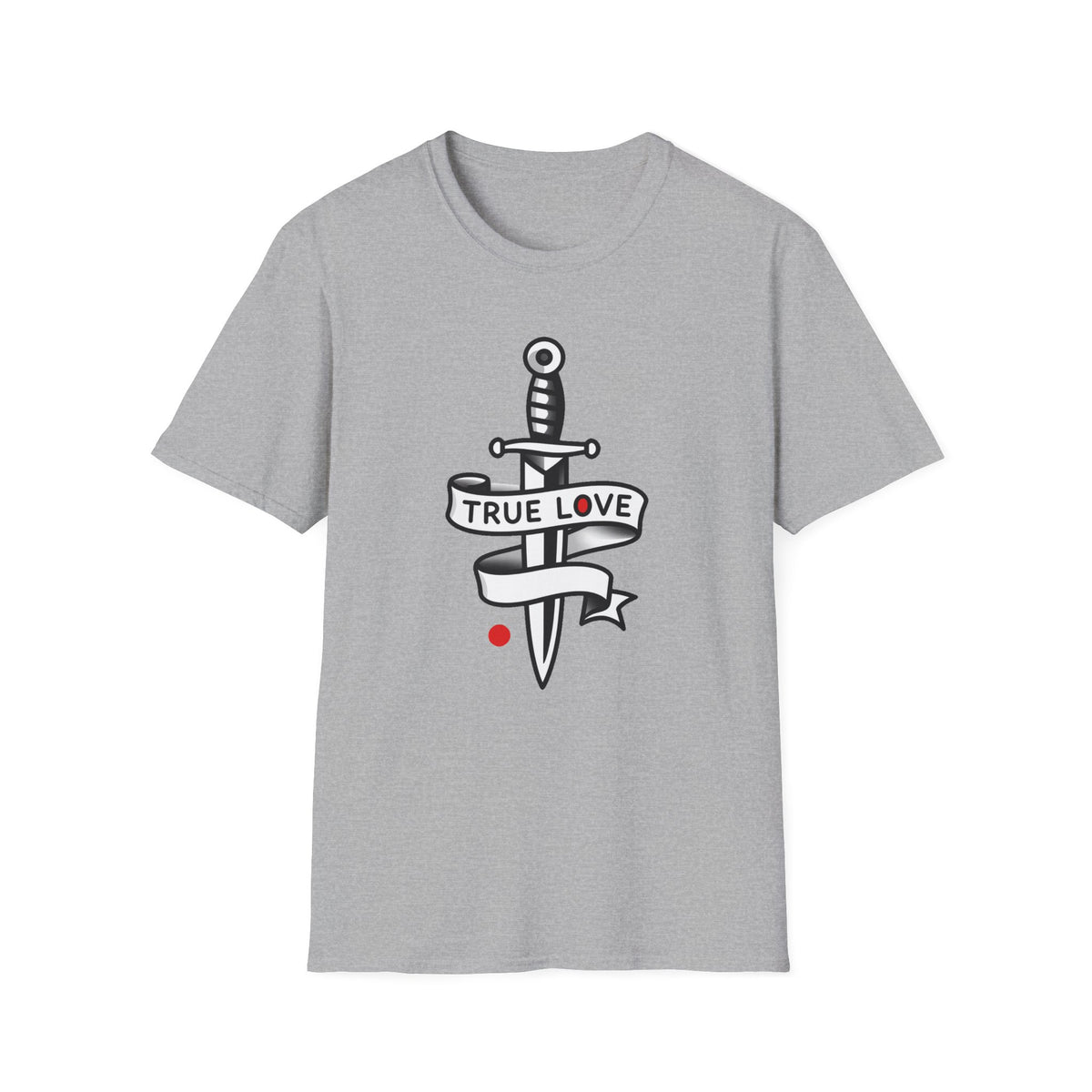 Traditional Flash Bold-Line Tee — Tattoo Art DTF Print, S-3XL