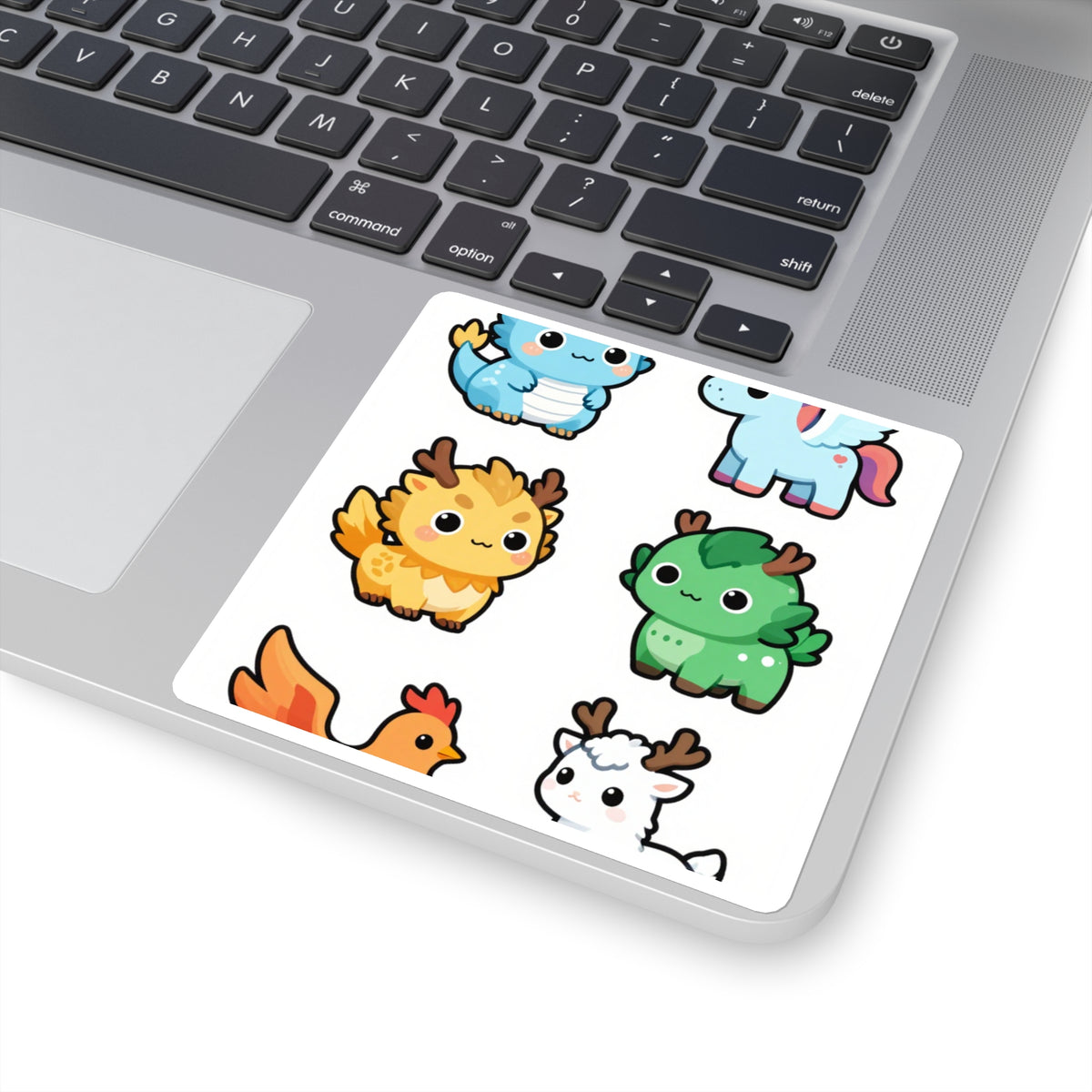 'Enchanted Menagerie' Mythical Creatures Kiss-Cut Sticker Sheet, 4x6