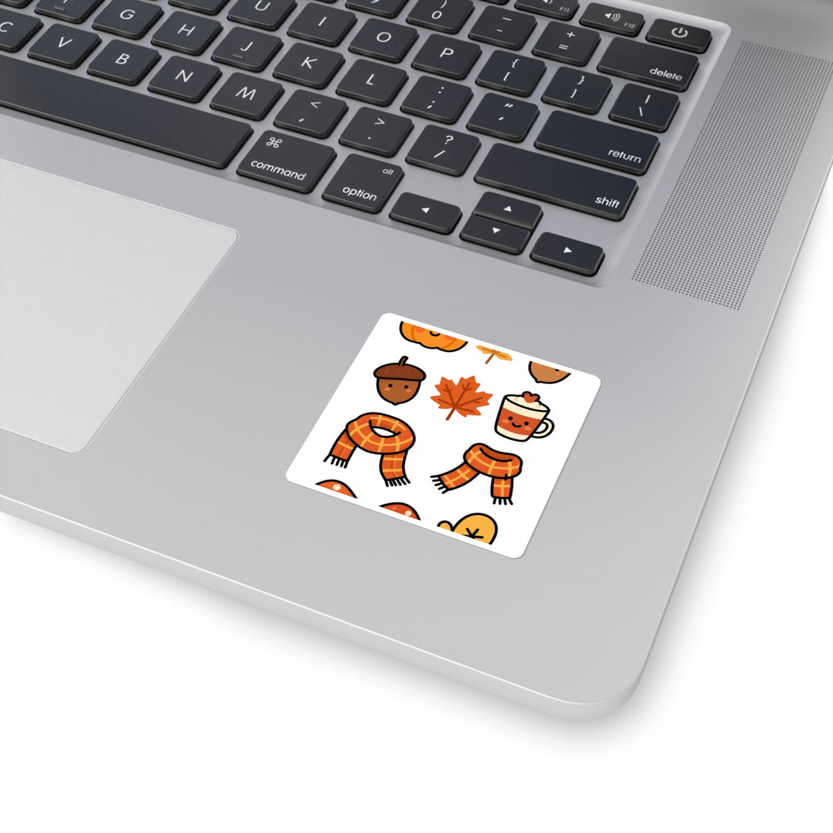 Pumpkin Patch Confetti Fall Sticker Sheet - Kiss-Cut Vinyl, 4x6in