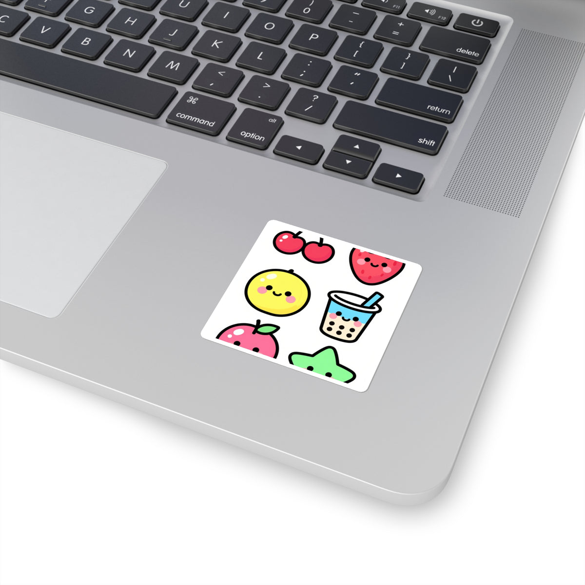 'Sugar Rush' Kawaii Fruit Sticker Sheet, 4x6in Y2K Cutecore Stickers