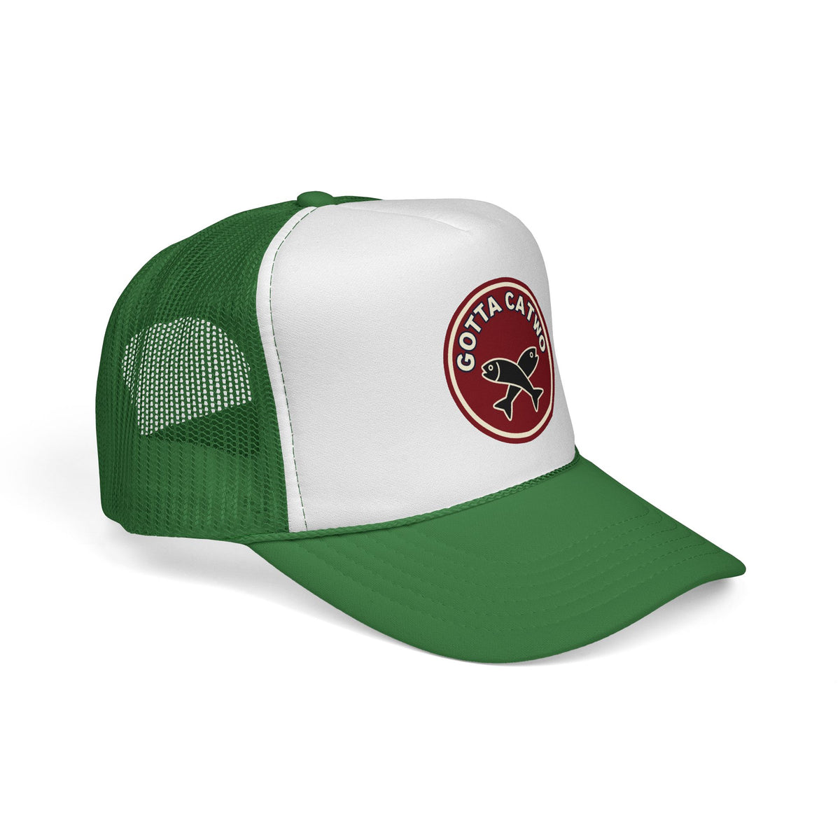'Gotta Catch Two' Funny Trucker Hat, Meme Snapback Gift