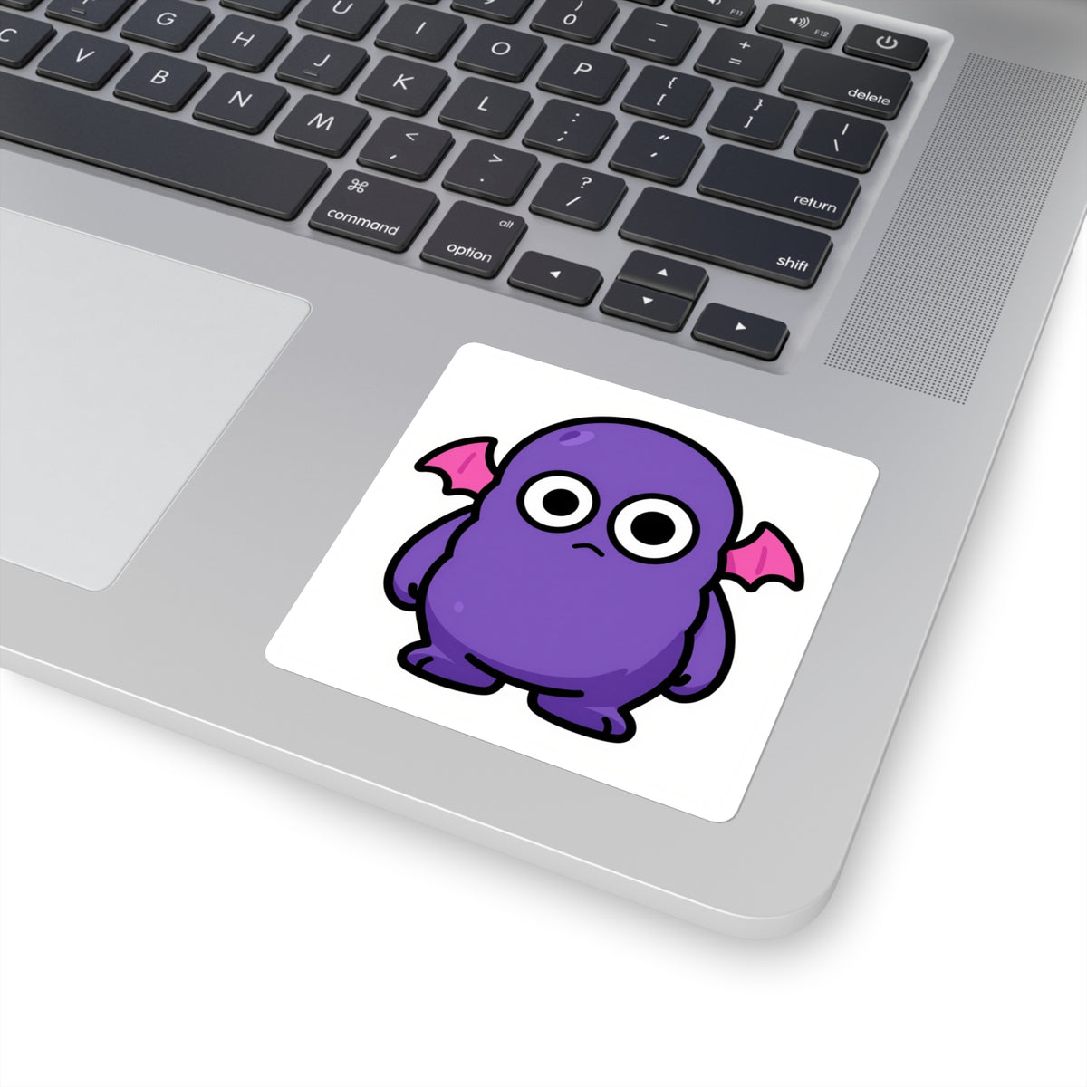 'Chaos Critter No. 1' Holographic Bag Charm Sticker, 3in