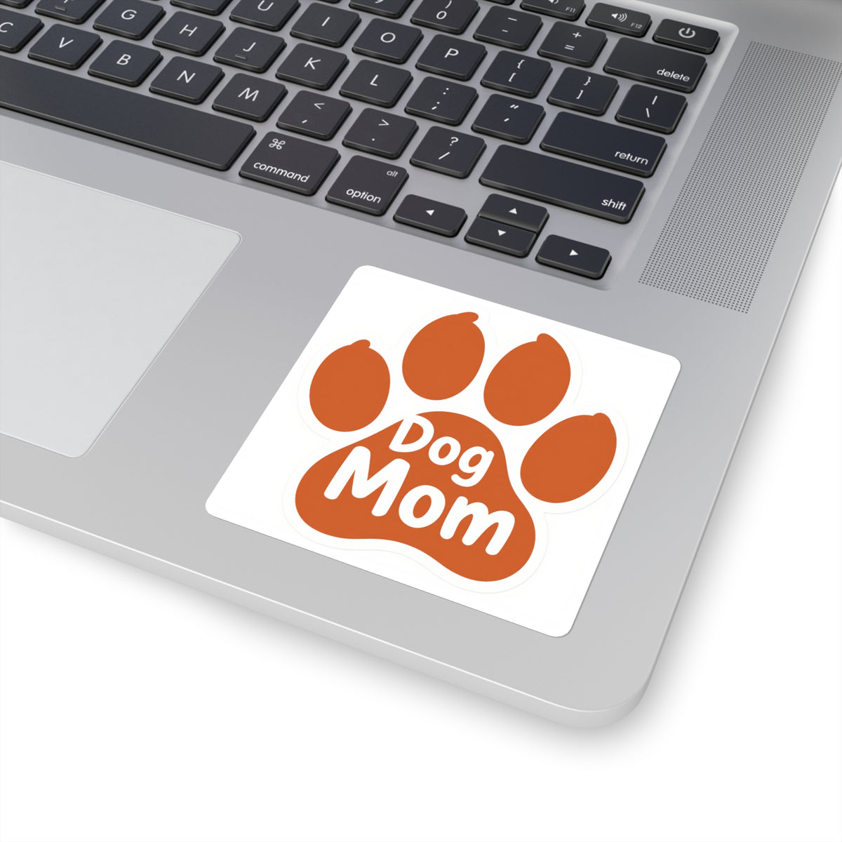 Dog Mom / Dog Dad Paw Print Decal, 4in Vinyl Sticker