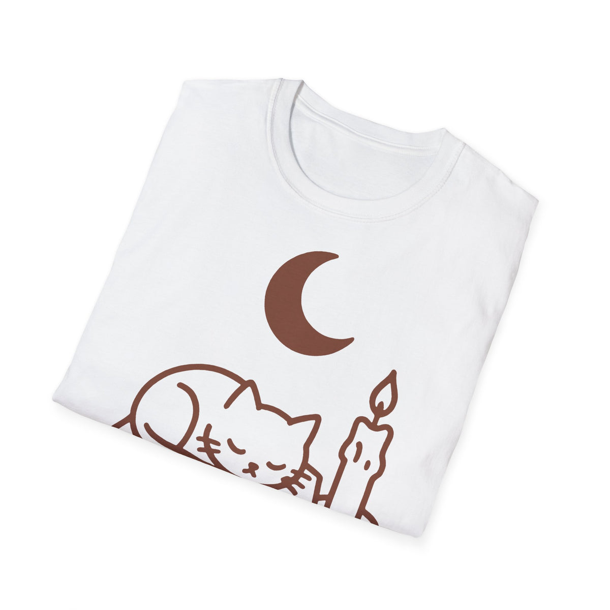 Dark Academia Book & Cat Line-Art Tee, Cozy Bookish Fall Graphic