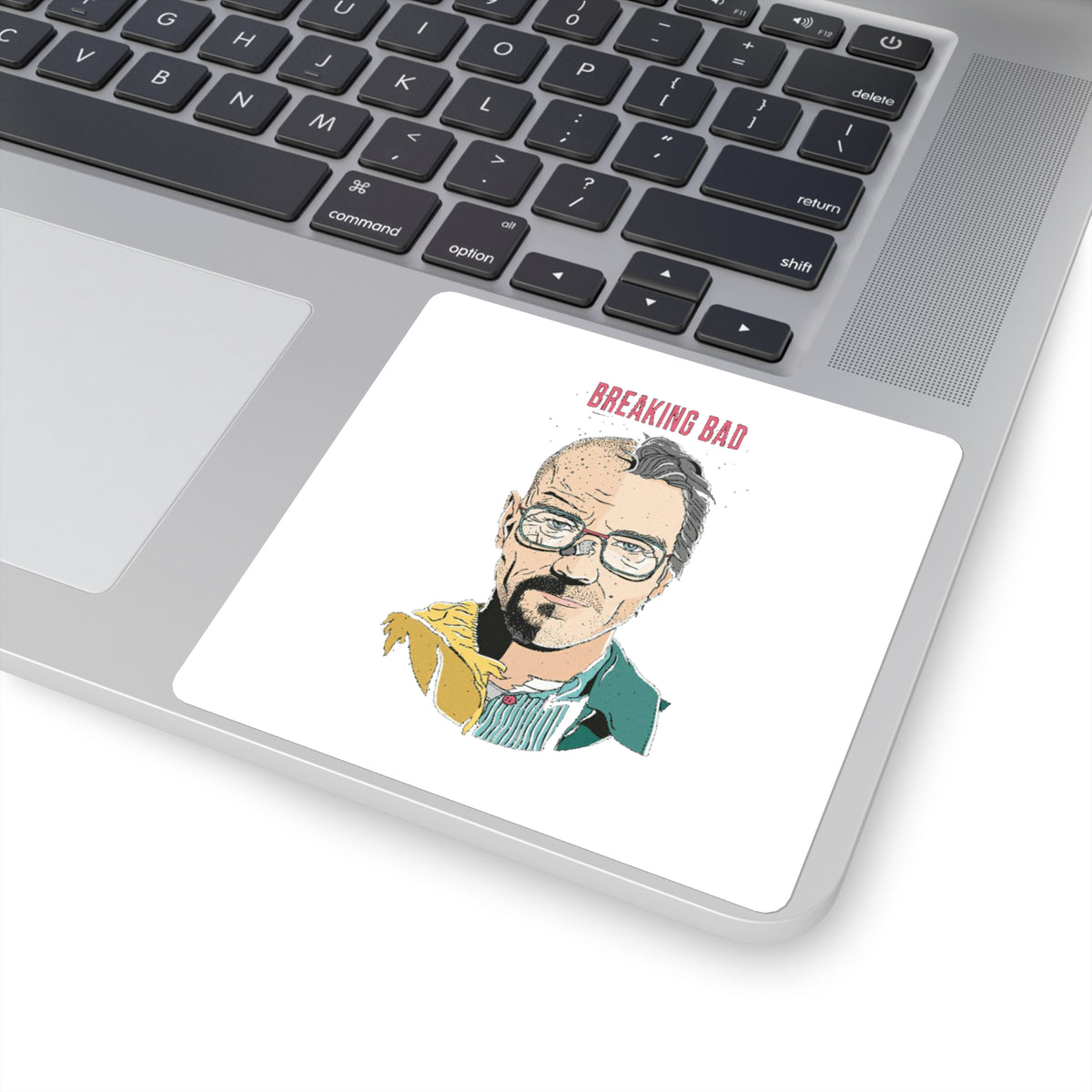 Heisenberg Portrait Vinyl Decal, 4in Breaking Bad Sticker