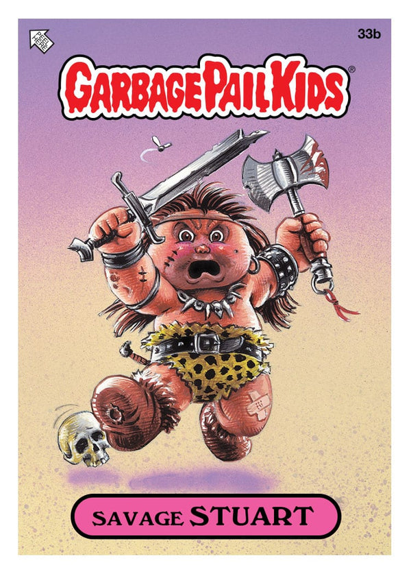 Garbage Pail Kids · 33b Savage Stuart