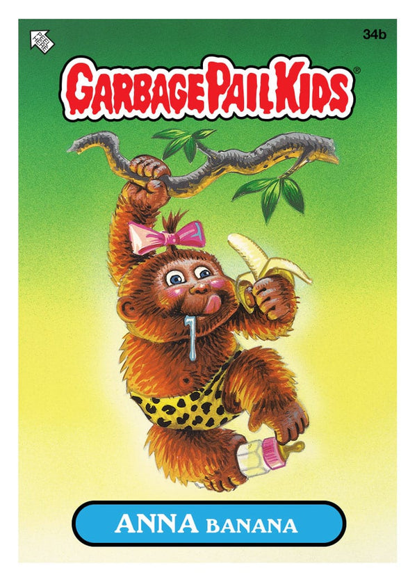 Garbage Pail Kids · 34b Anna Banana