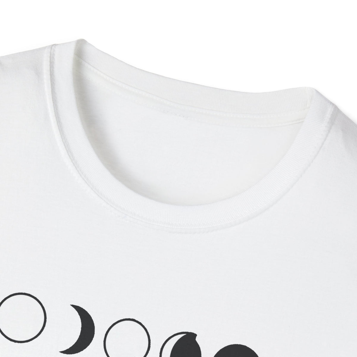 'Spellbound' Black Cat & Moon Phase Tee, Witchy Fall Graphic Shirt
