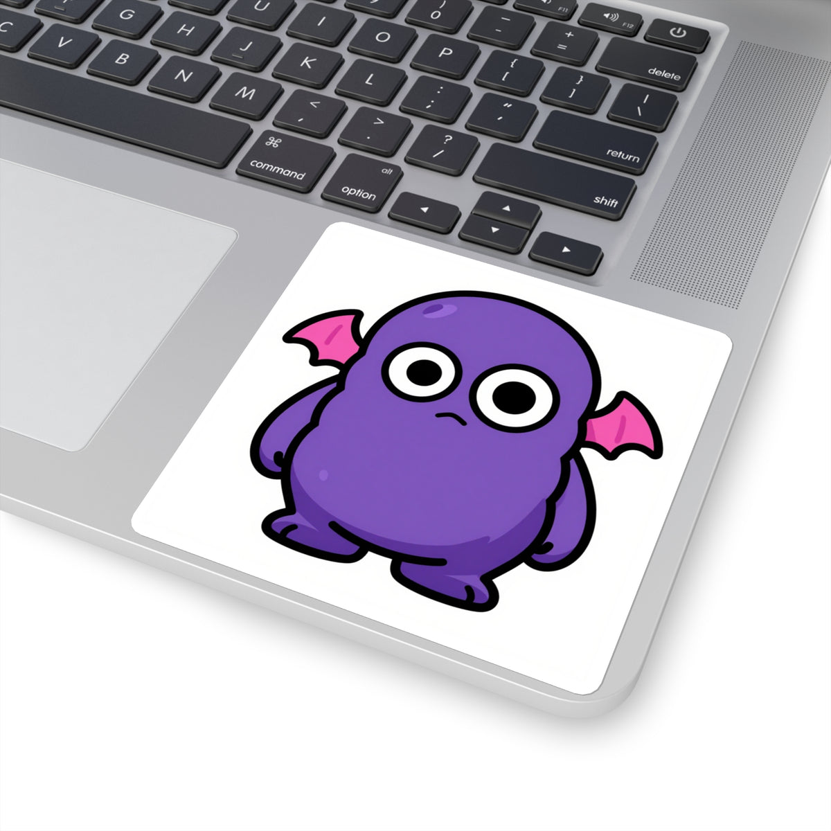 'Chaos Critter No. 1' Holographic Bag Charm Sticker, 3in