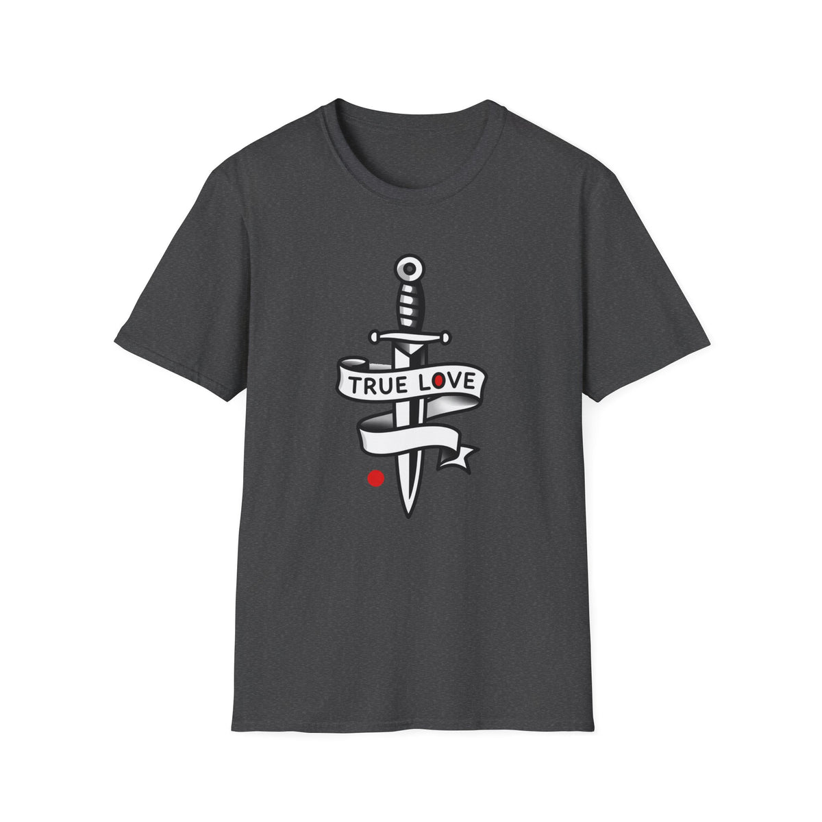 Traditional Flash Bold-Line Tee — Tattoo Art DTF Print, S-3XL