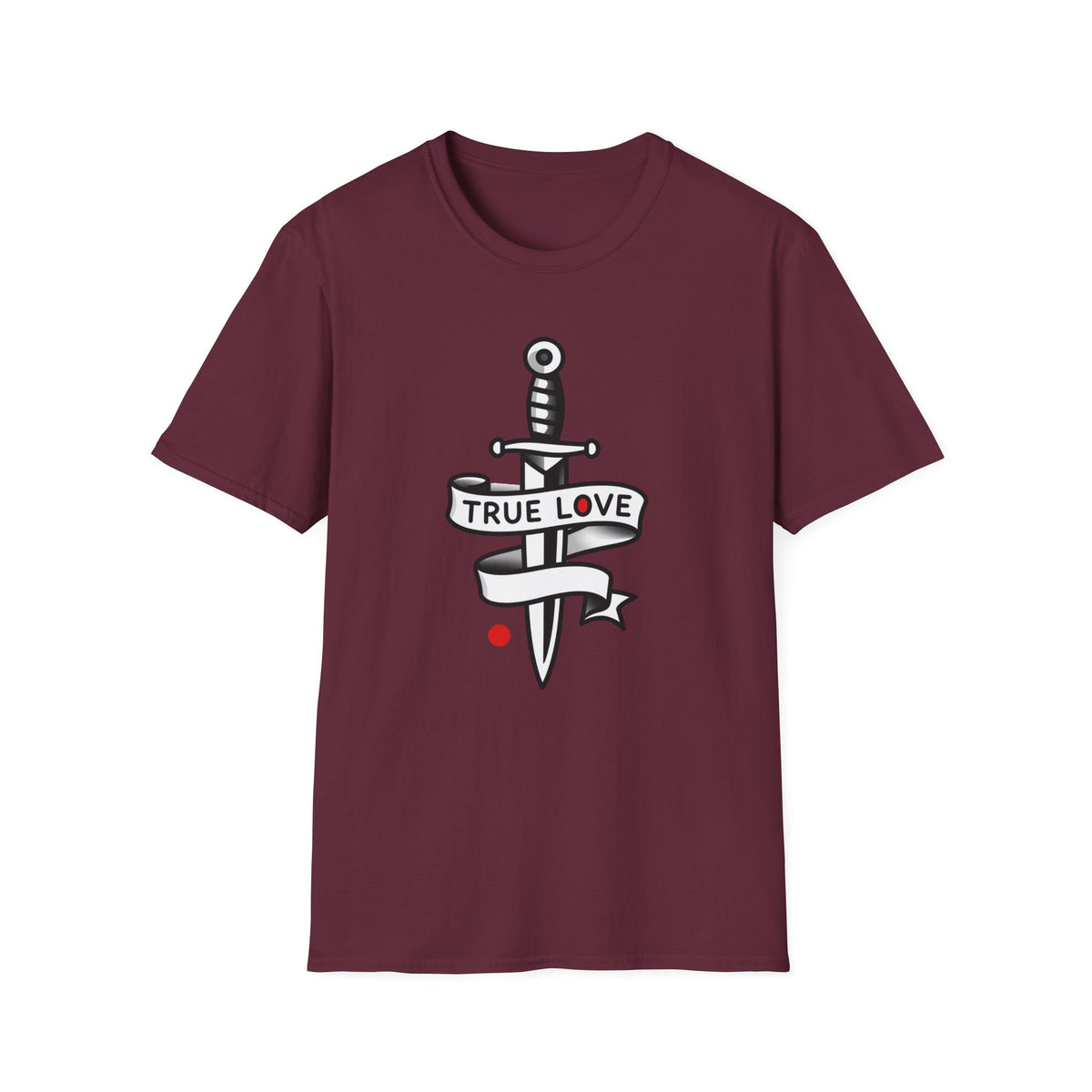Traditional Flash Bold-Line Tee — Tattoo Art DTF Print, S-3XL