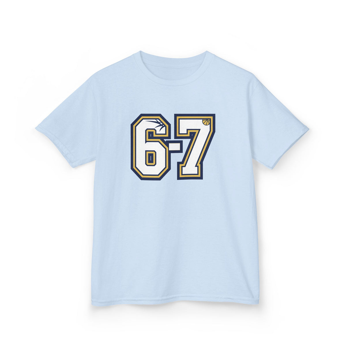'6-7' Meme Youth Tee - Varsity Basketball Graphic Shirt