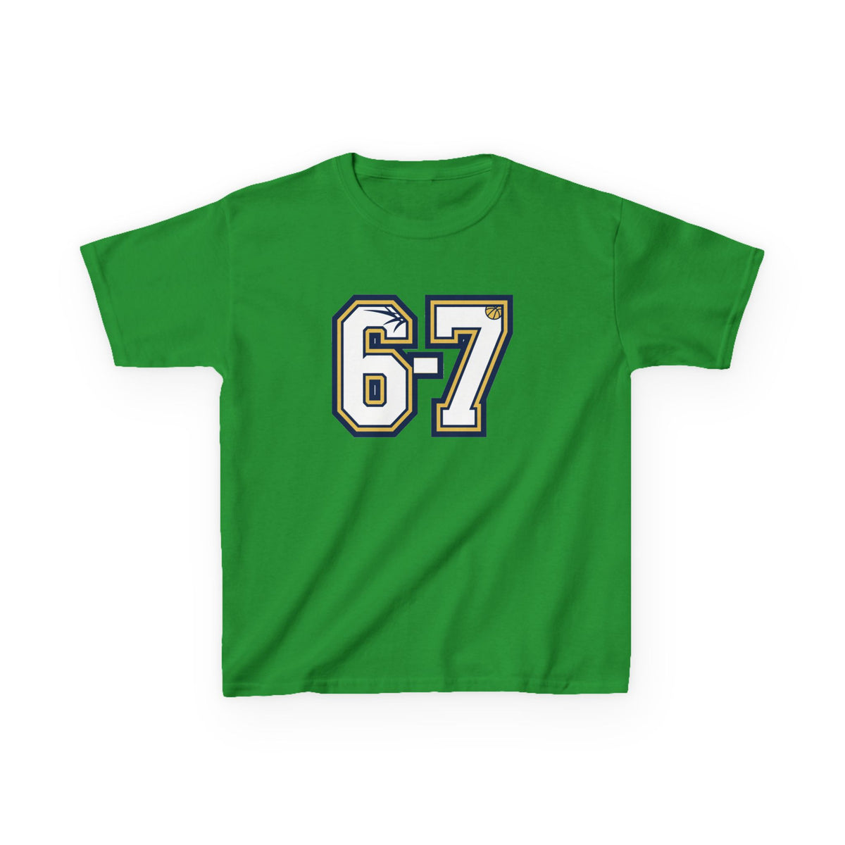 '6-7' Meme Youth Tee - Varsity Basketball Graphic Shirt