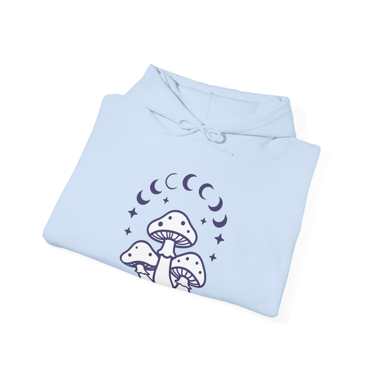 'Spore & Stars' Celestial Mushroom Hoodie, Witchcore Unisex