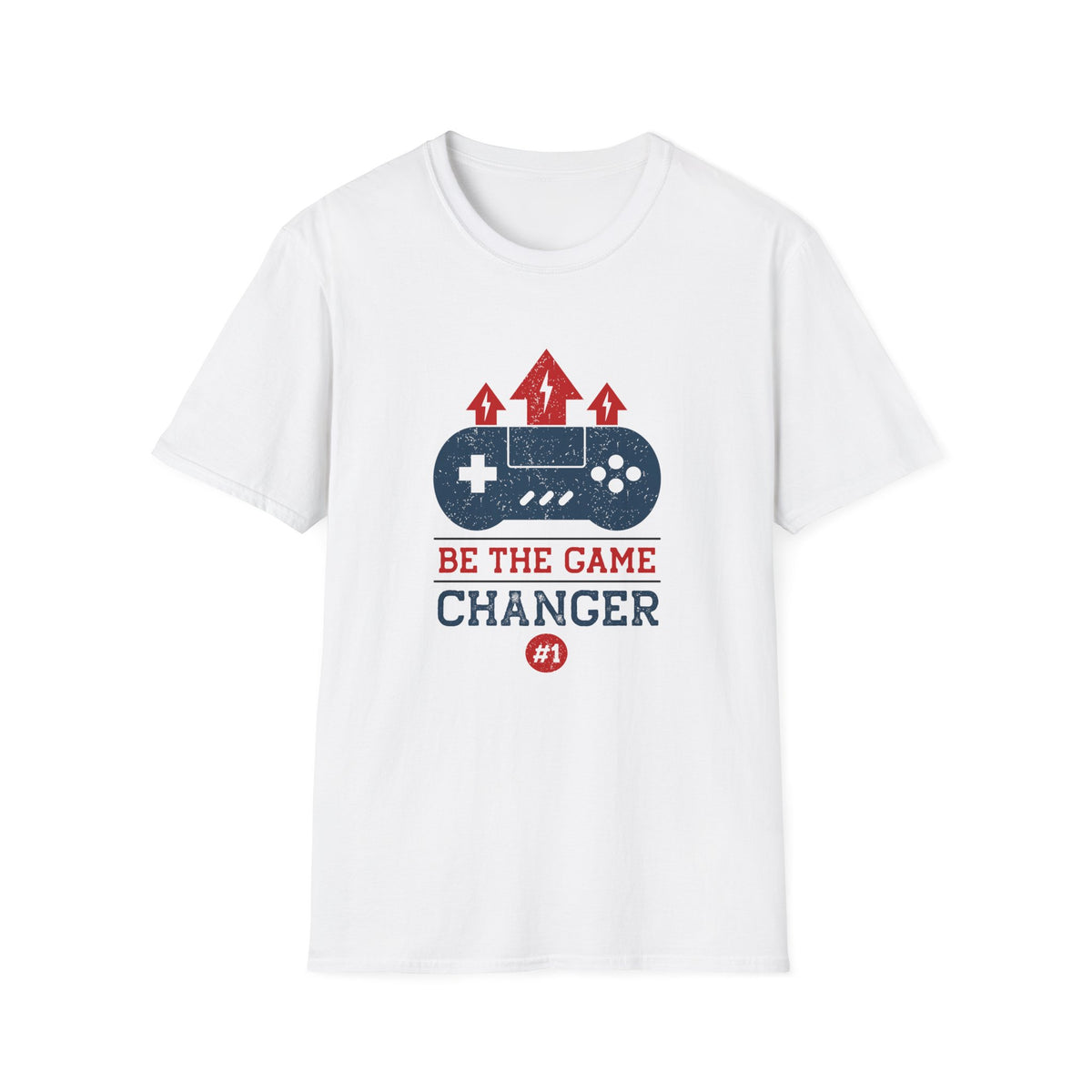 Be The Game Changer Controller Graphic Tee, Black DTF Print