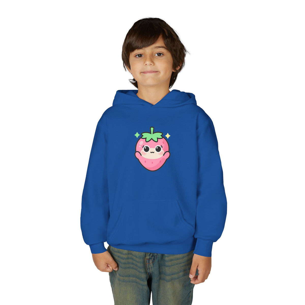 'Sugar Rush' Kawaii Mascot Kids Hoodie, Pastel Pink or Lavender