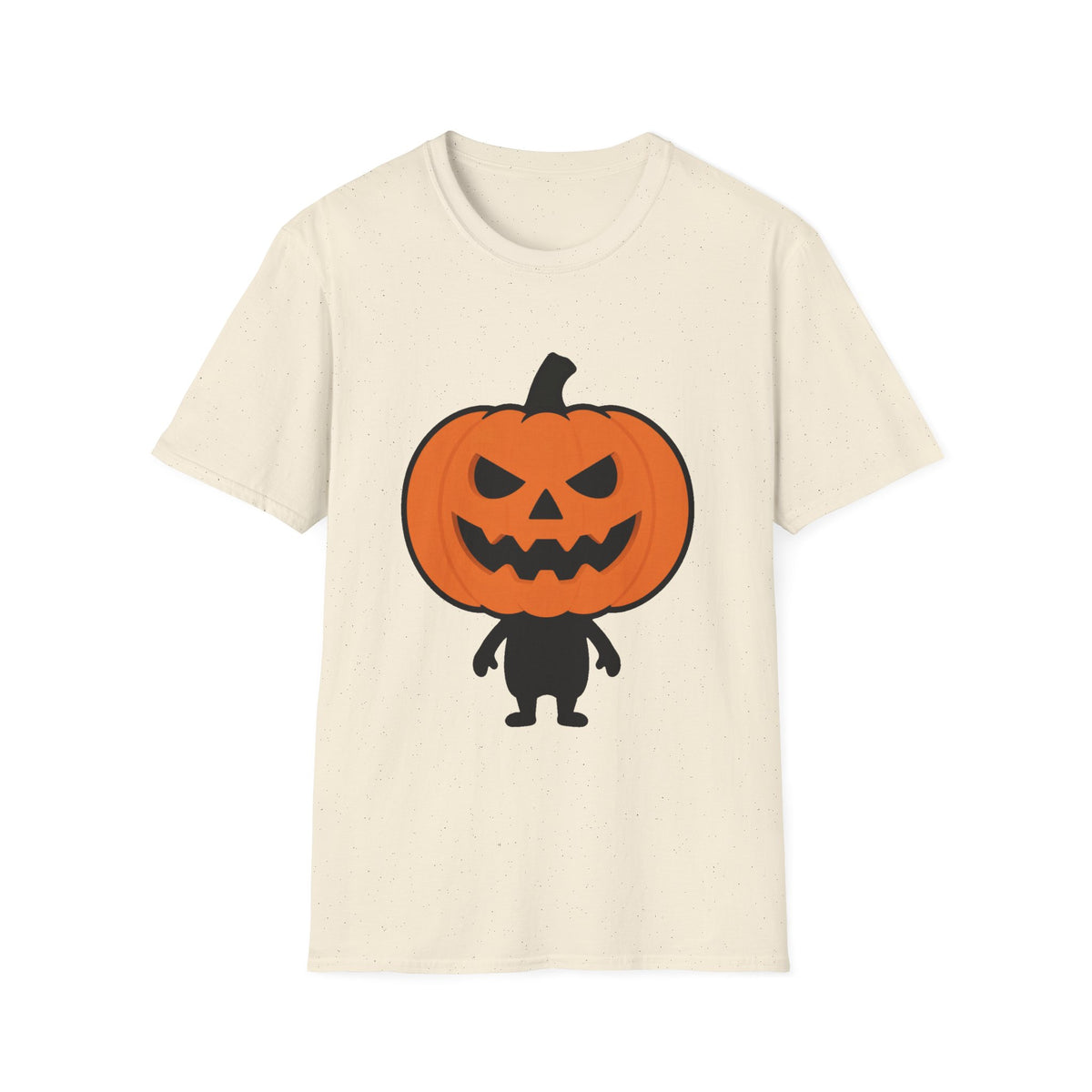 Pumpkin-Head Tiny Body Halloween Tee, Funny Costume Shirt