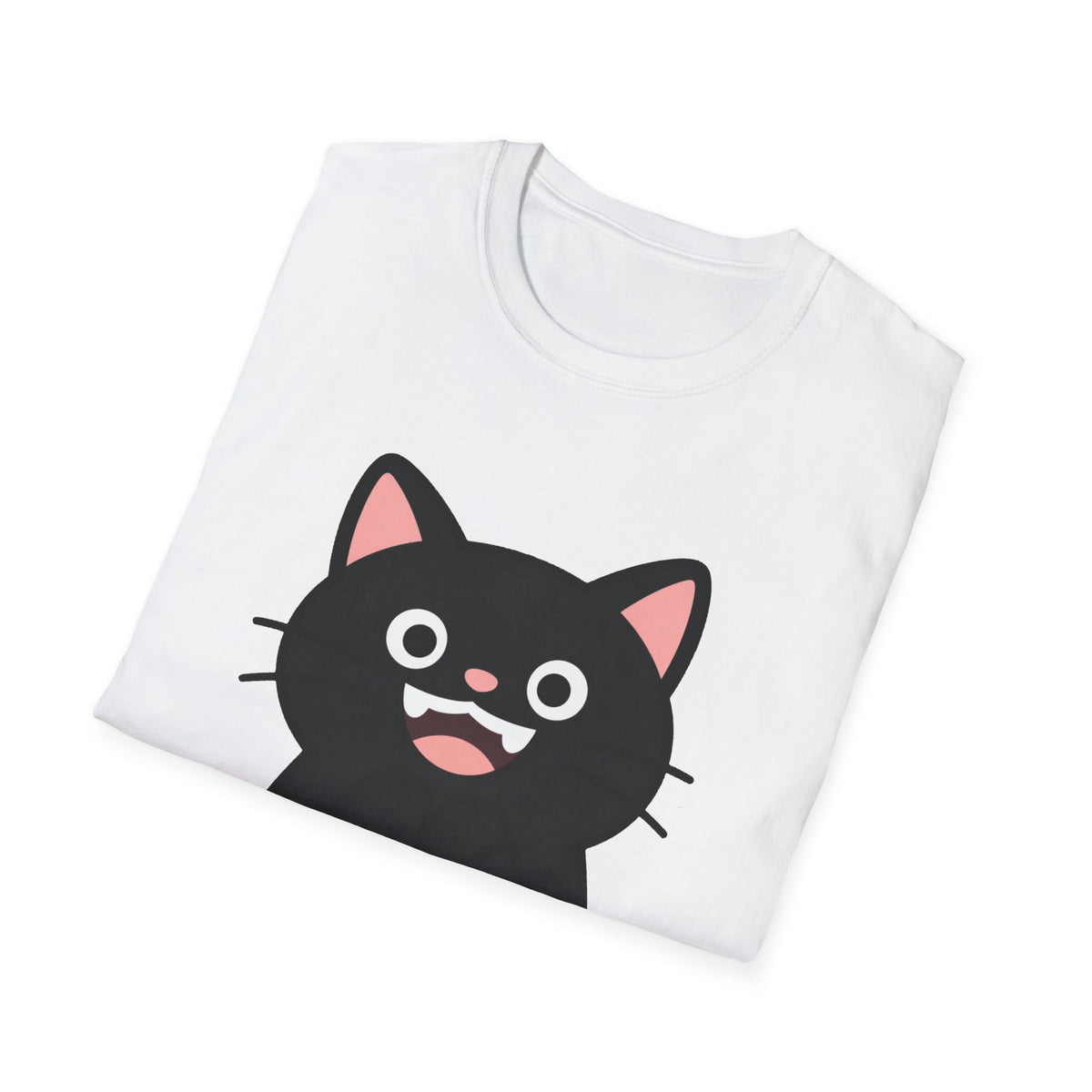 'Clap Back' Clapping Black Cat Tee, Unisex Softstyle DTF