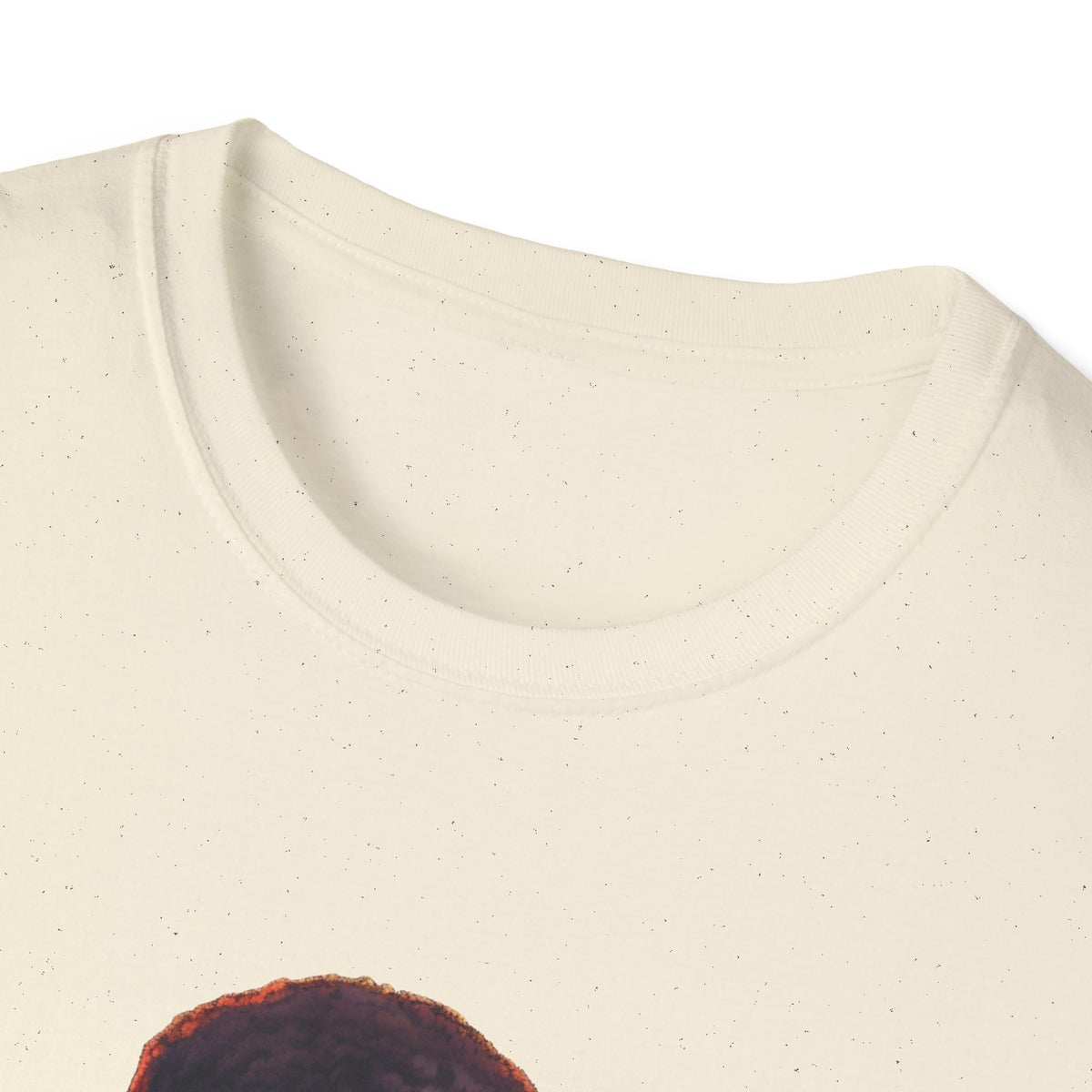 Urban Hip-Hop Character Graphic Tee, Round Glasses Portrait Print