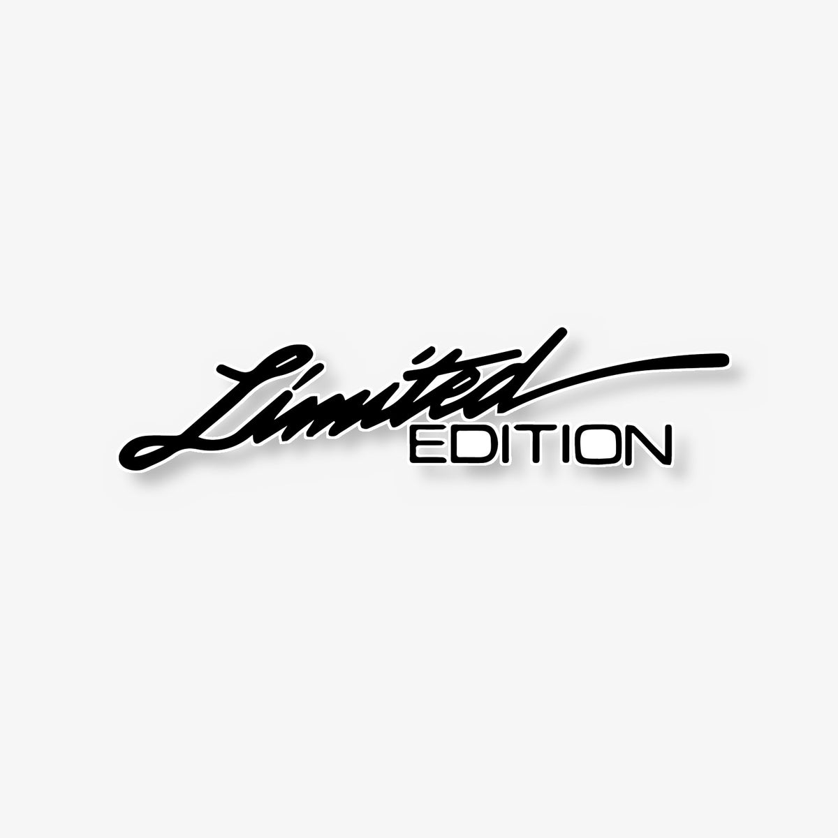 Limited Edition Signature Car Decal -- Laminated