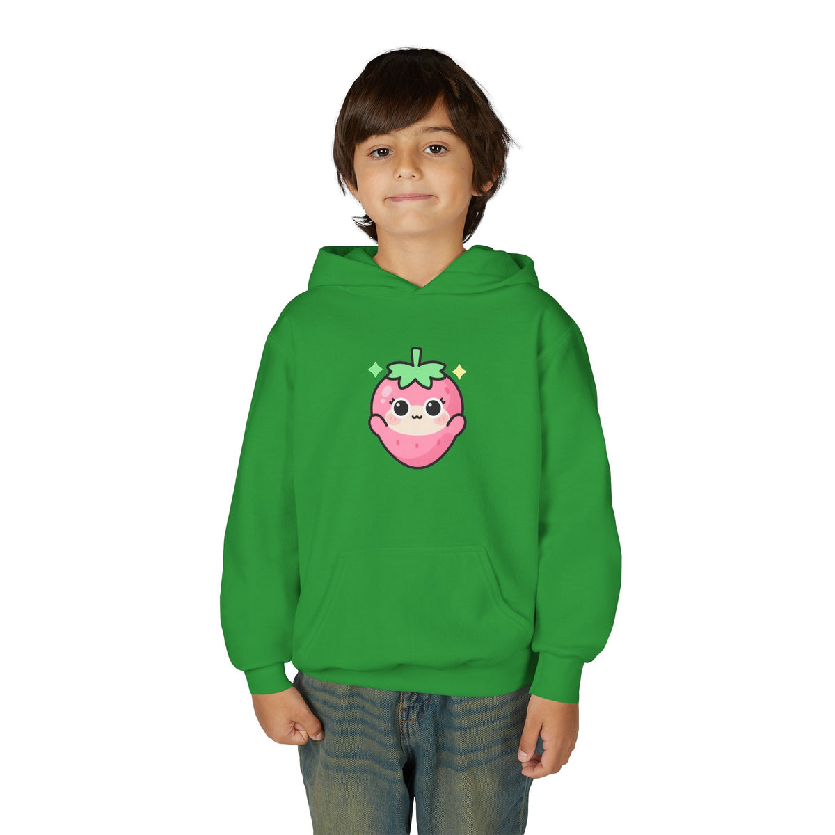 'Sugar Rush' Kawaii Mascot Kids Hoodie, Pastel Pink or Lavender