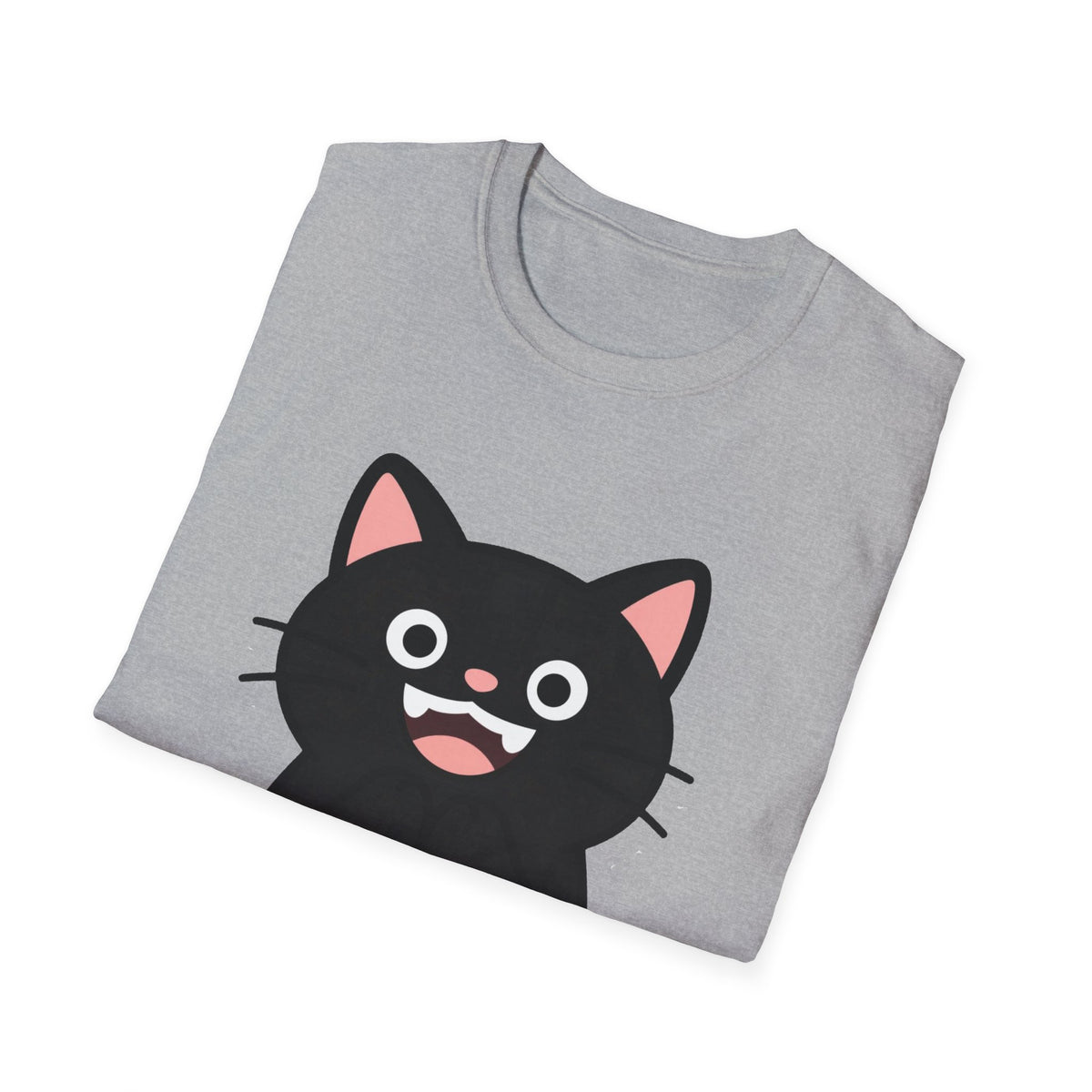'Clap Back' Clapping Black Cat Tee, Unisex Softstyle DTF