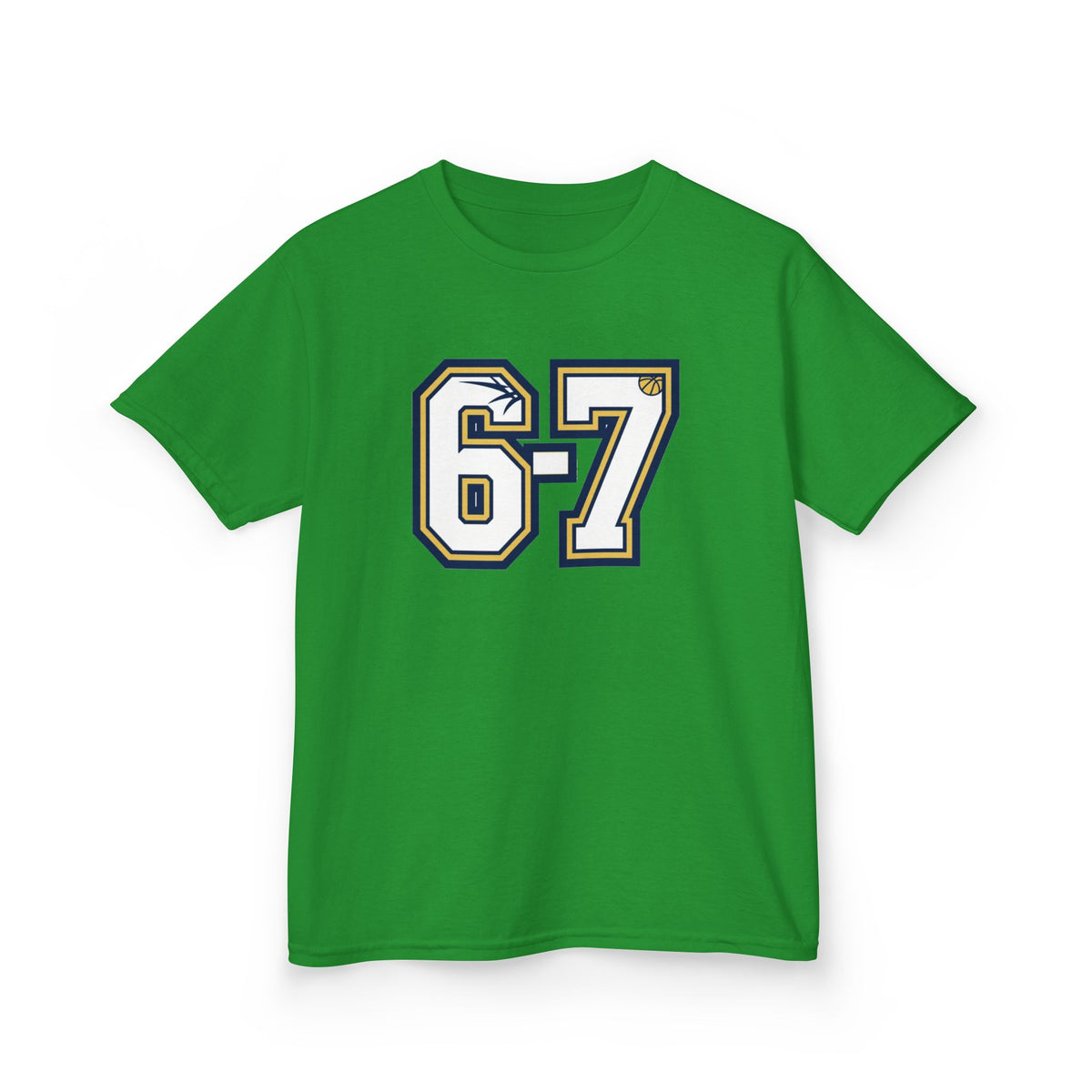 '6-7' Meme Youth Tee - Varsity Basketball Graphic Shirt