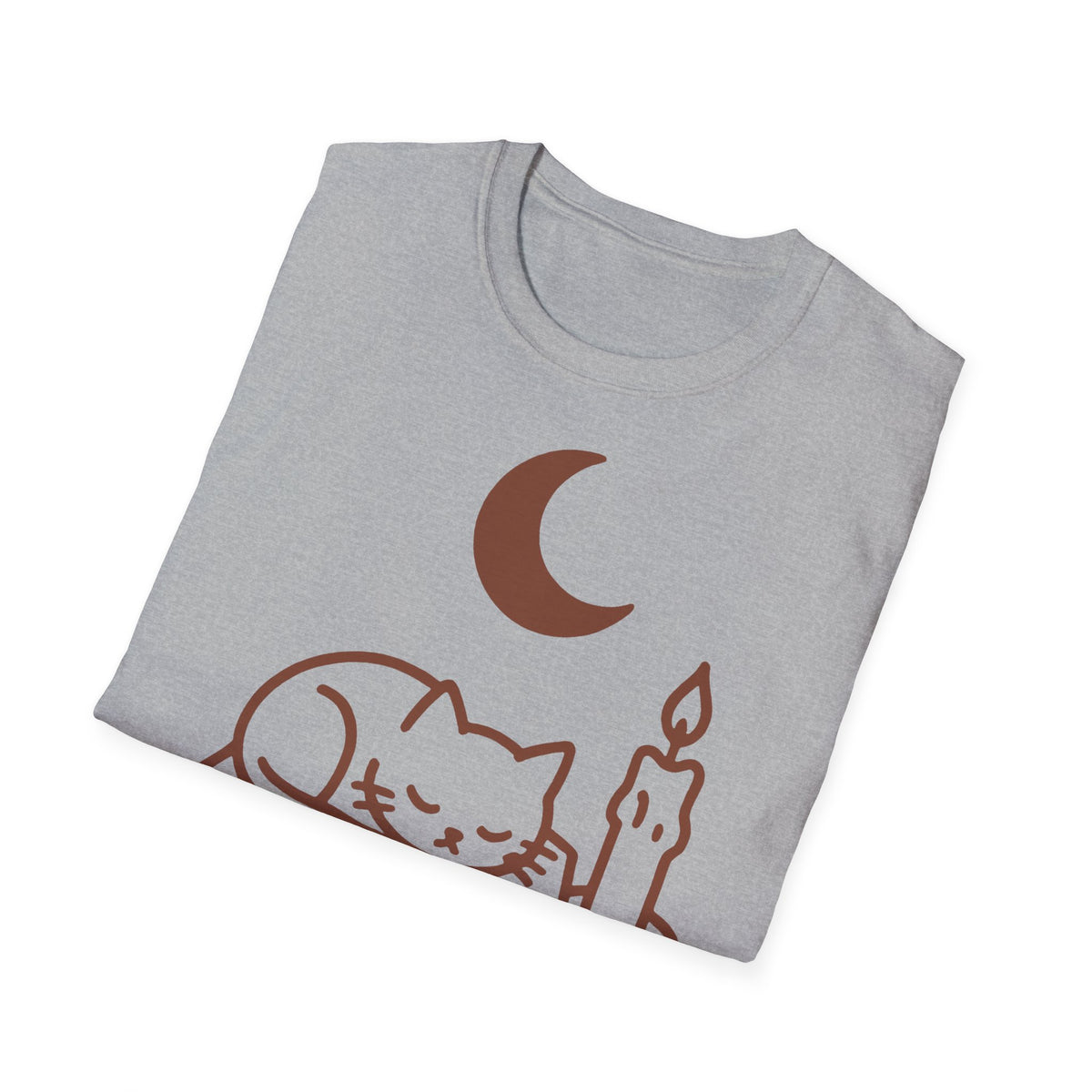 Dark Academia Book & Cat Line-Art Tee, Cozy Bookish Fall Graphic