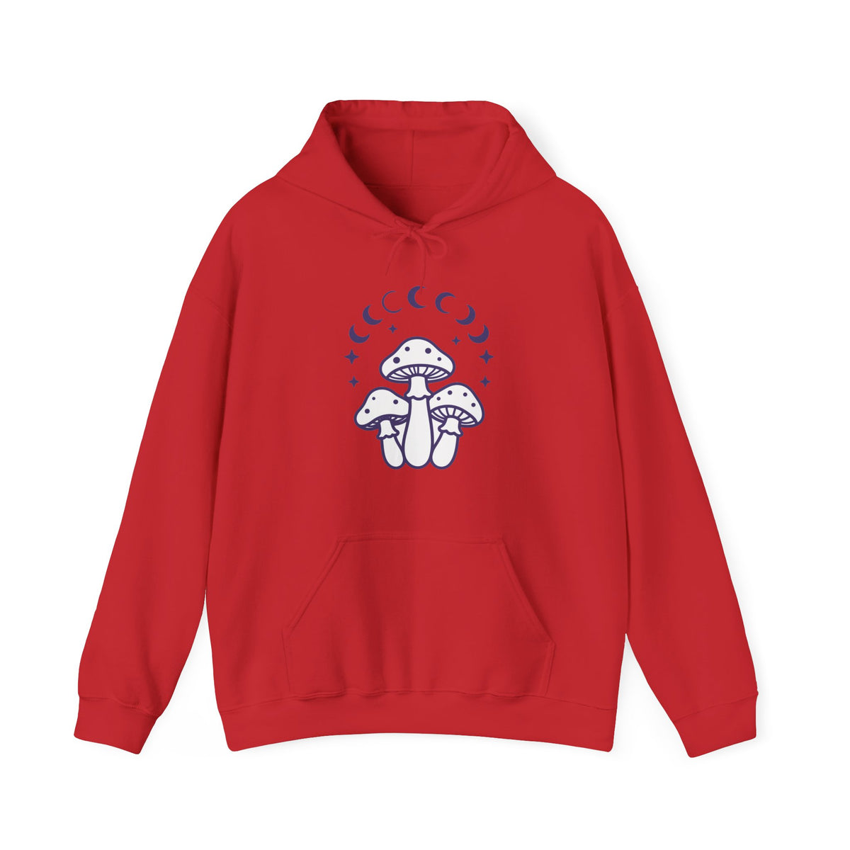 'Spore & Stars' Celestial Mushroom Hoodie, Witchcore Unisex
