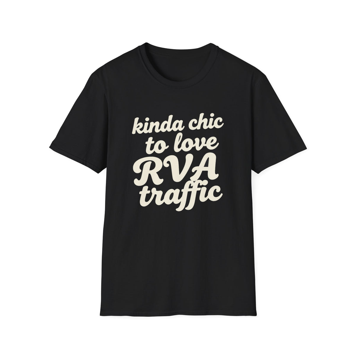 Kinda Chic to Love RVA Traffic Tee — Funny Richmond T-Shirt