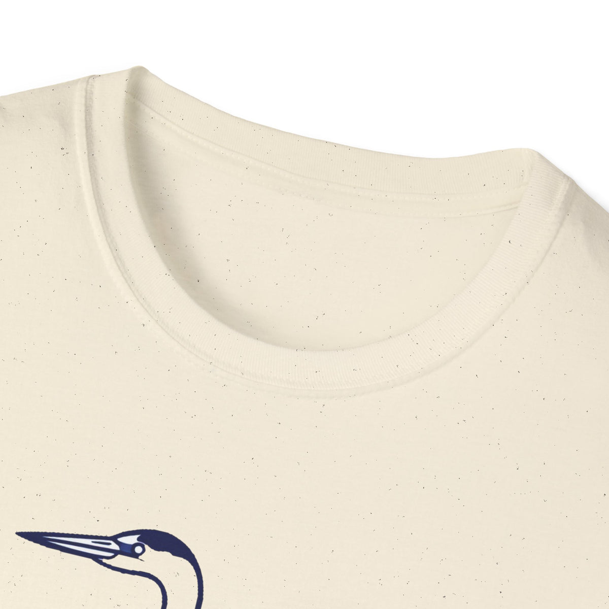 'Slow Drift' Blue Heron Line-Art Tee, James River Style