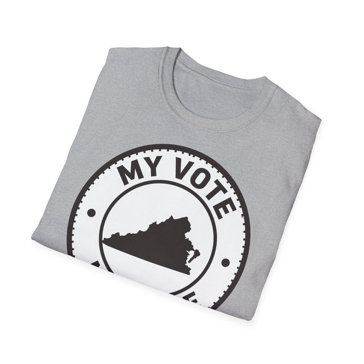 'My Vote, My Voice' Virginia Nonpartisan Voter Tee