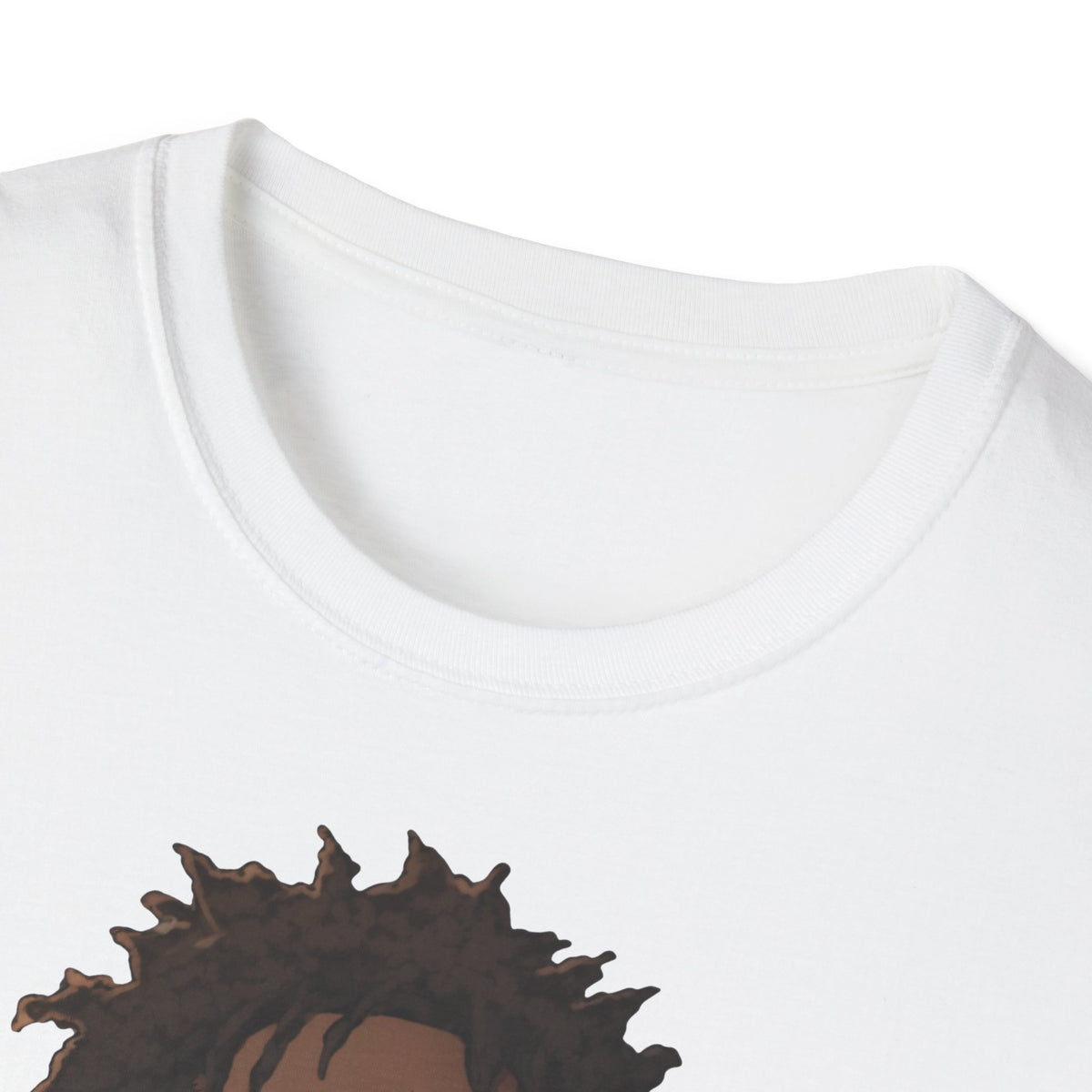Urban Anime Dreadlocks Hoodie Portrait Graphic Tee - Streetwear