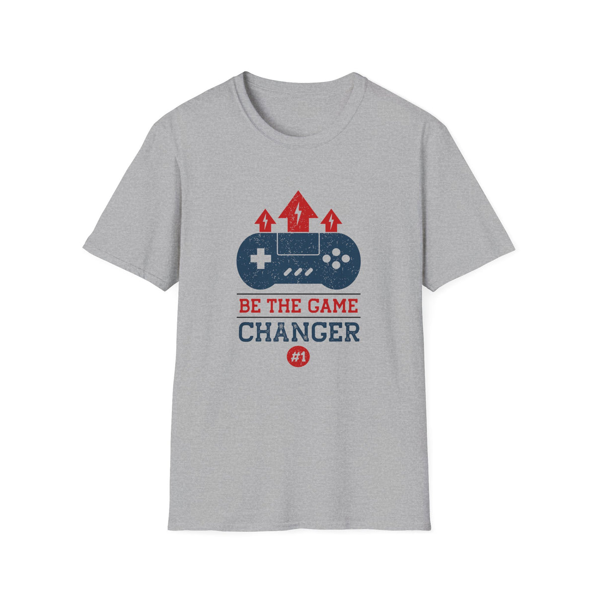 Be The Game Changer Controller Graphic Tee, Black DTF Print