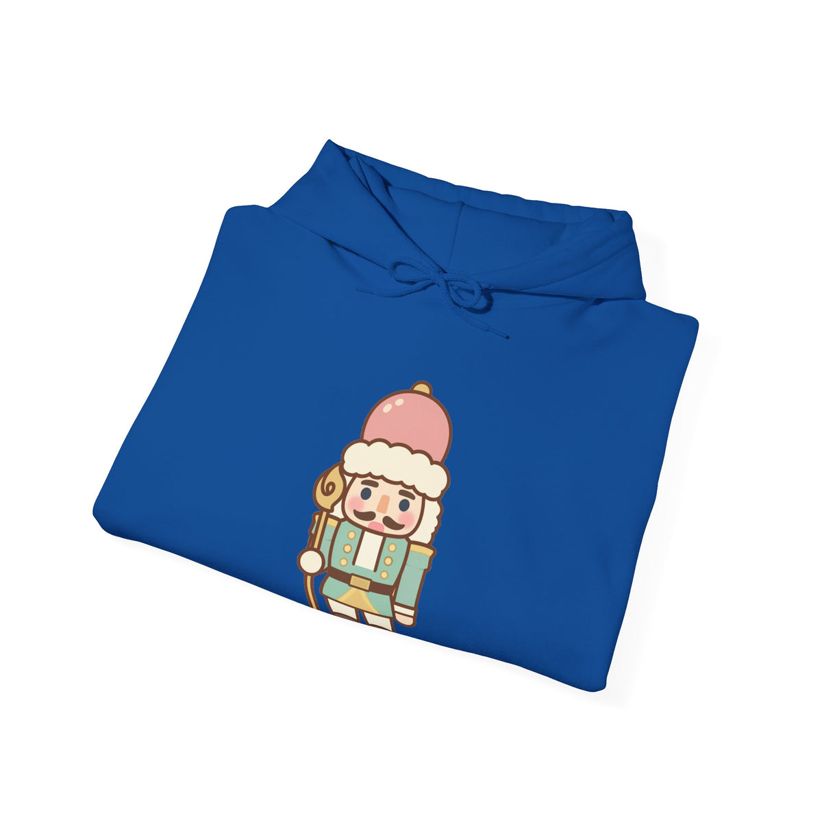 'Nutcracker Sweet' Pastel Nutcracker Hoodie, Unisex Holiday Pullover