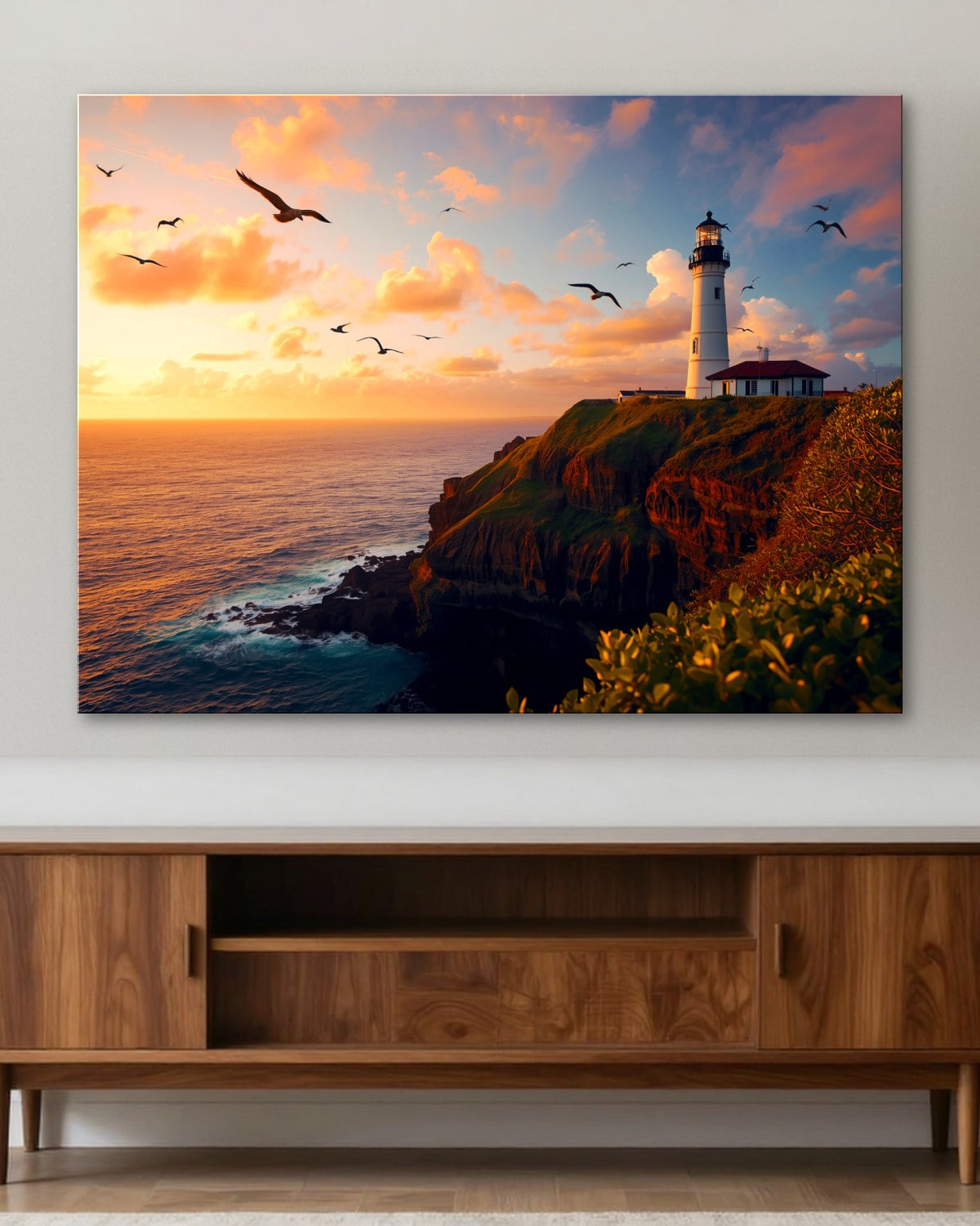 Kilauea Point Lighthouse Metal Print
