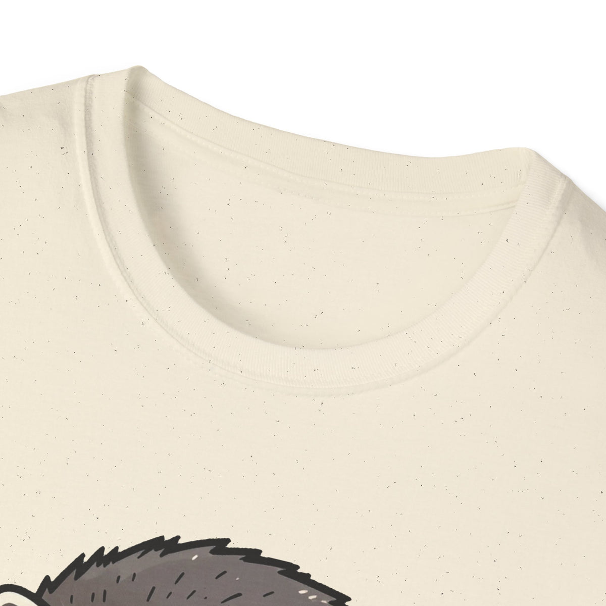Unbothered Energy Raccoon Tee - Funny Meme Graphic T-Shirt