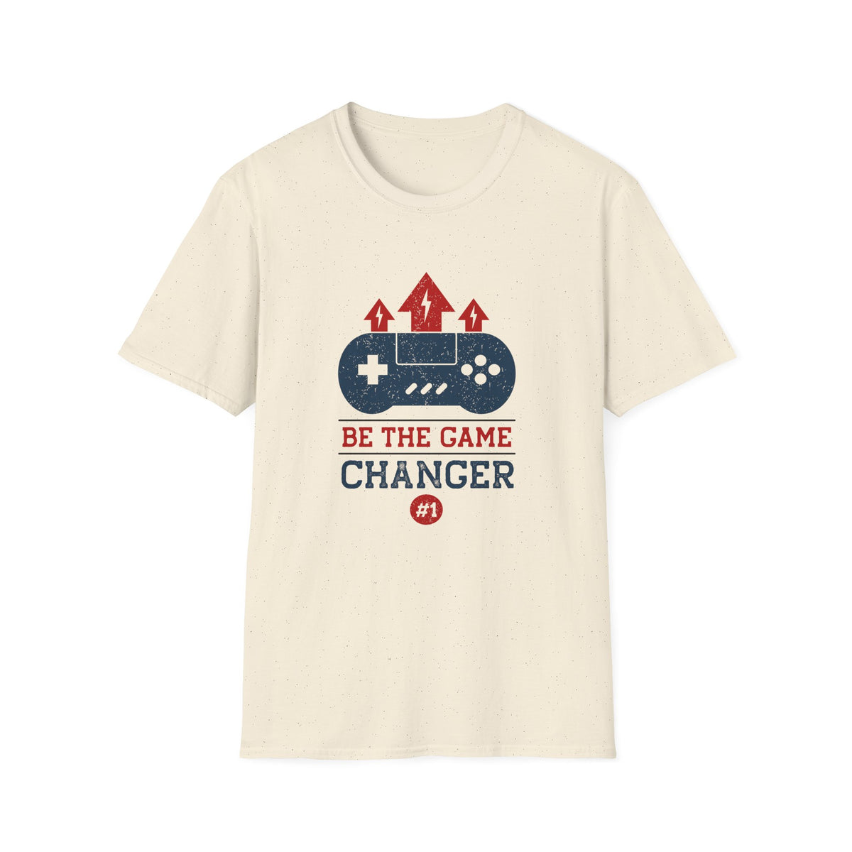Be The Game Changer Controller Graphic Tee, Black DTF Print