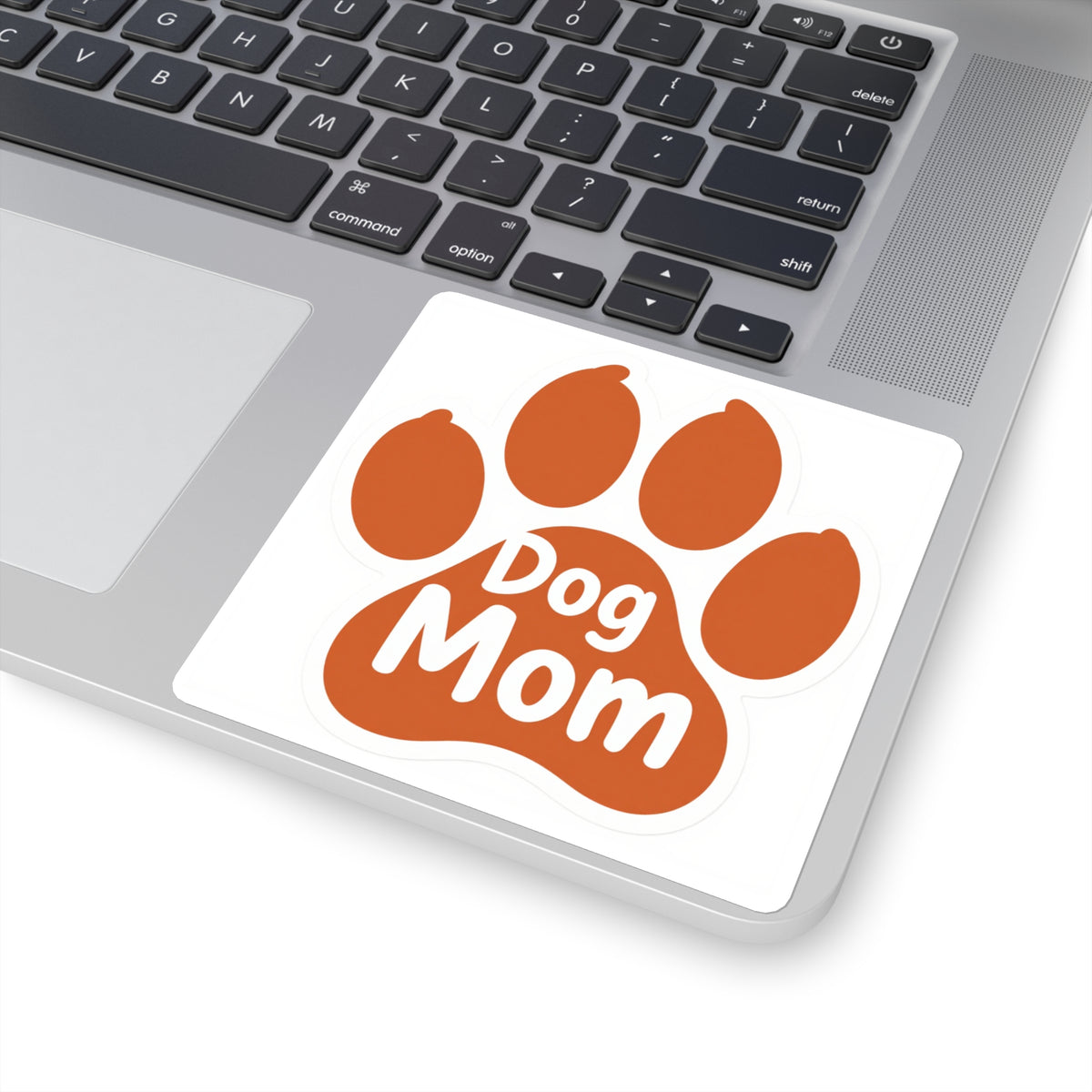 Dog Mom / Dog Dad Paw Print Decal, 4in Vinyl Sticker