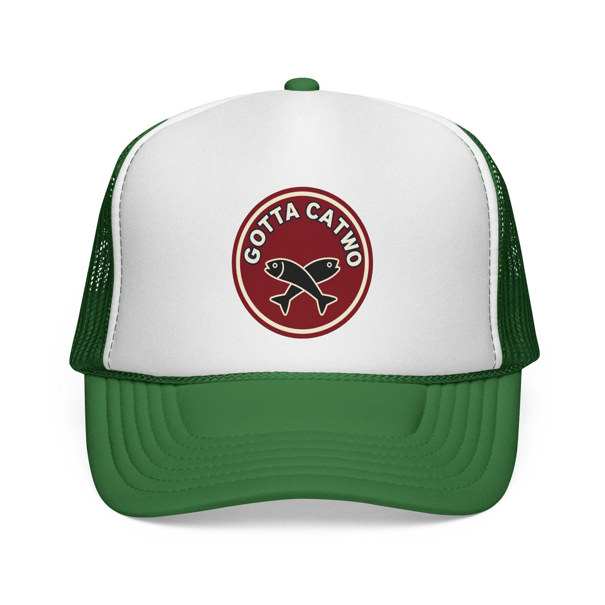 'Gotta Catch Two' Funny Trucker Hat, Meme Snapback Gift