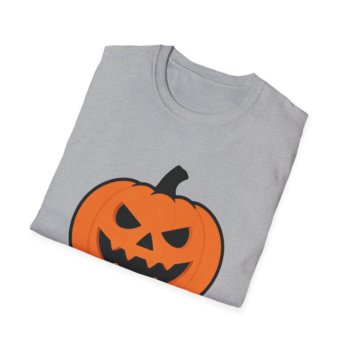 Pumpkin-Head Tiny Body Halloween Tee, Funny Costume Shirt
