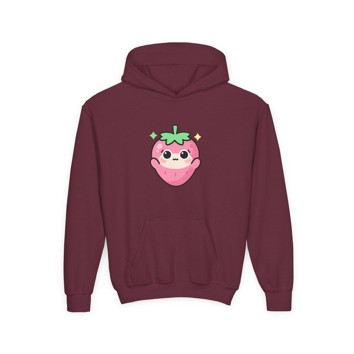 'Sugar Rush' Kawaii Mascot Kids Hoodie, Pastel Pink or Lavender
