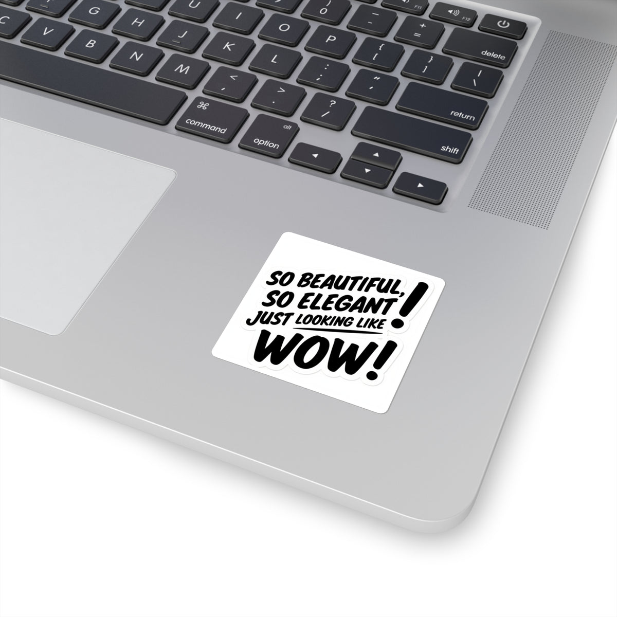 So Beautiful So Elegant Wow Meme Sticker - Funny Die-Cut Vinyl Decal