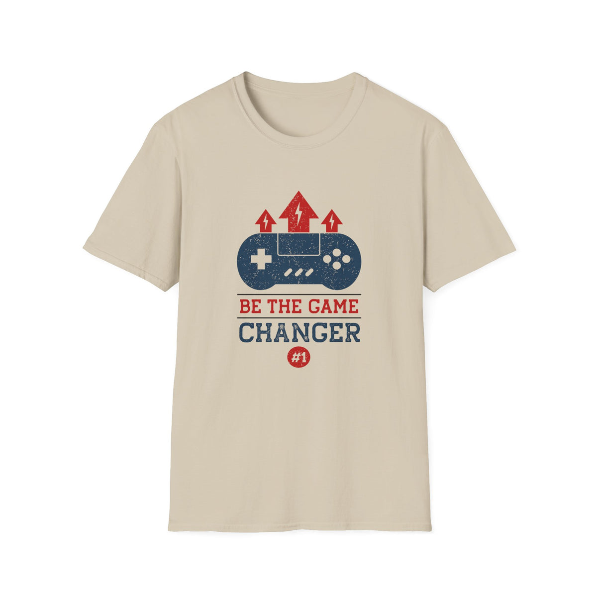Be The Game Changer Controller Graphic Tee, Black DTF Print