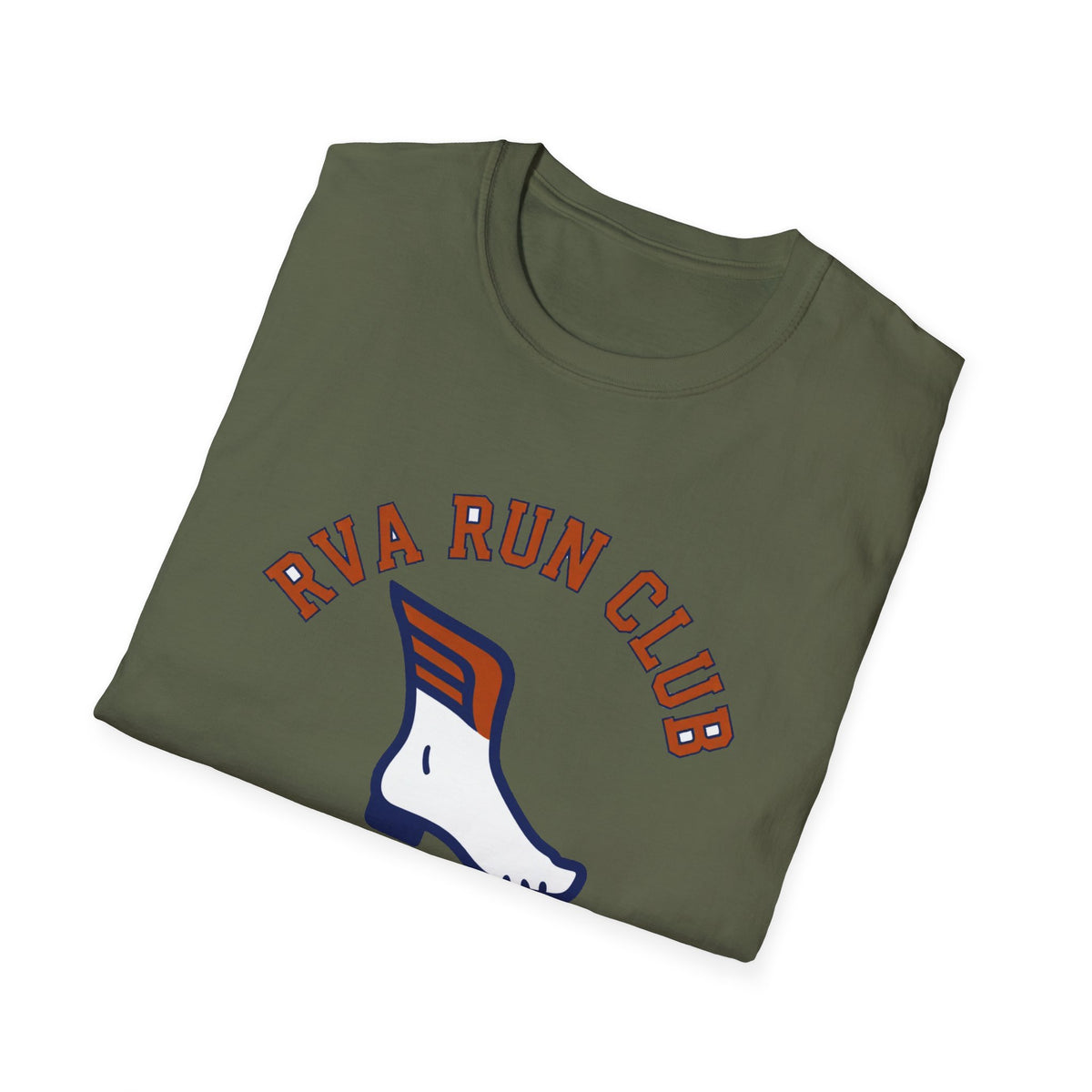 'RVA Run Club' Retro Graphic Tee, Richmond Running Gift