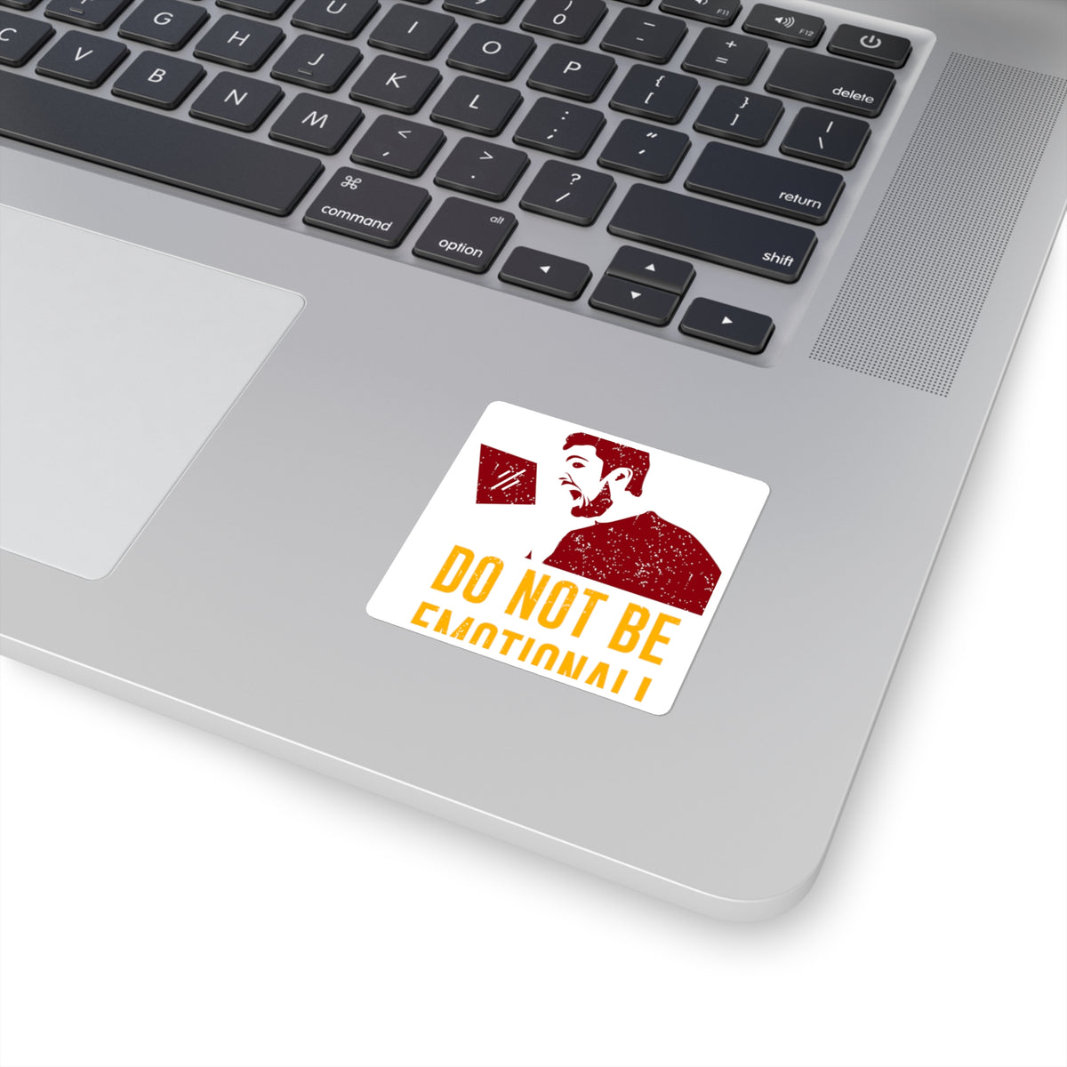 Do Not Be Emotional Gamer Sticker, 3in Vinyl Decal for Laptop/Switch