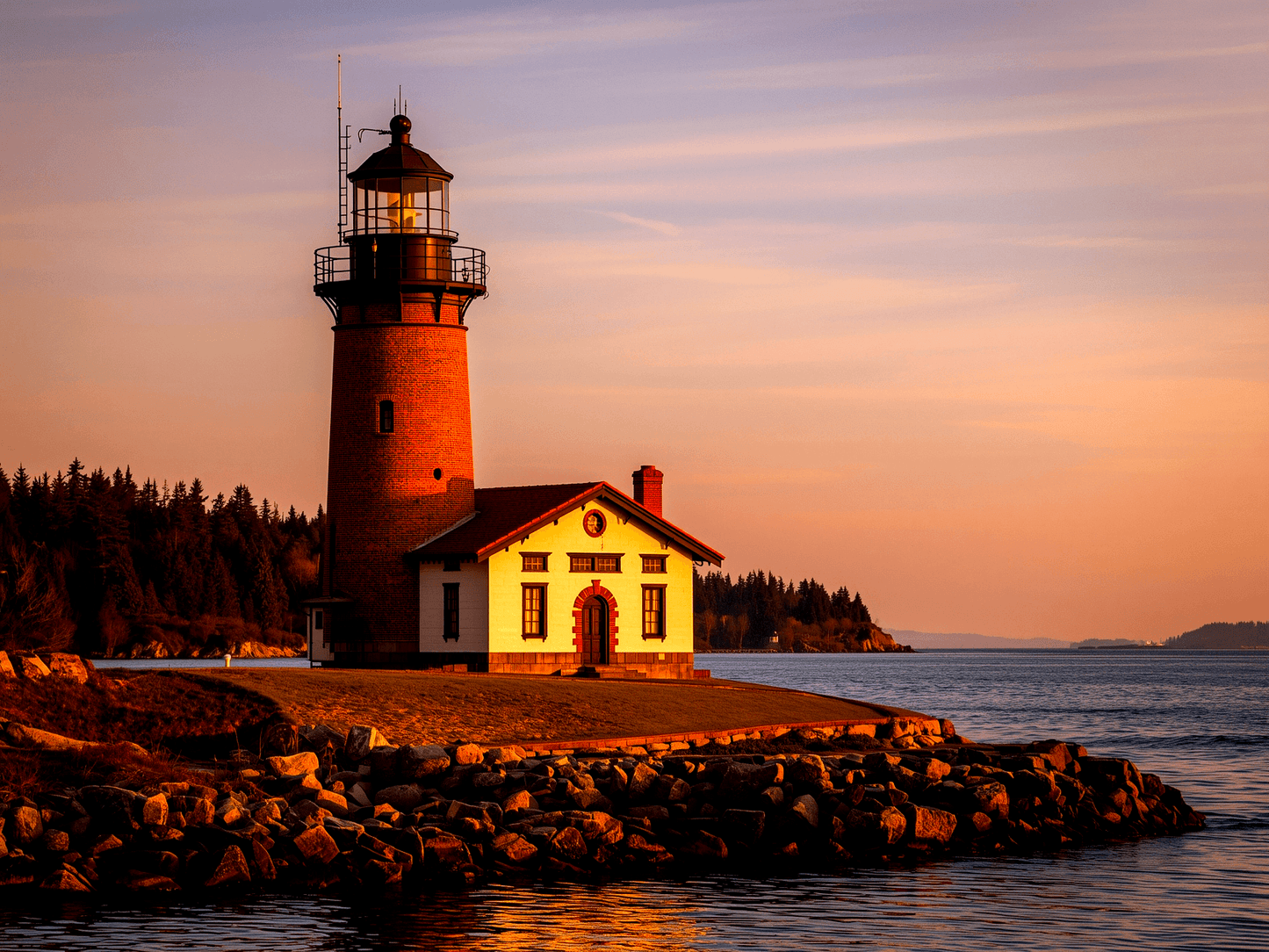Admiralty Head Lighthouse At