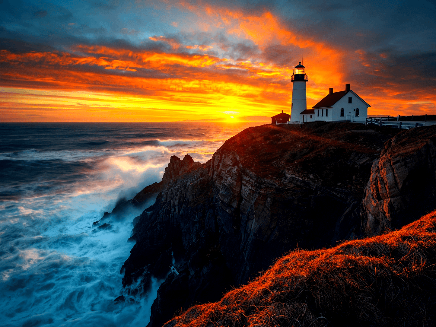Point Reyes Lighthouse At Dr