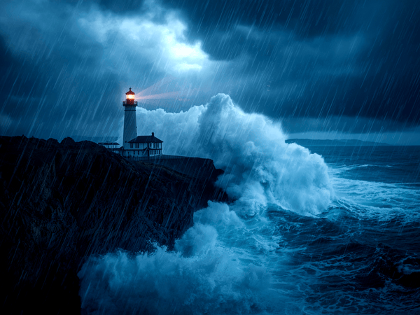 Point Reyes Lighthouse In Th