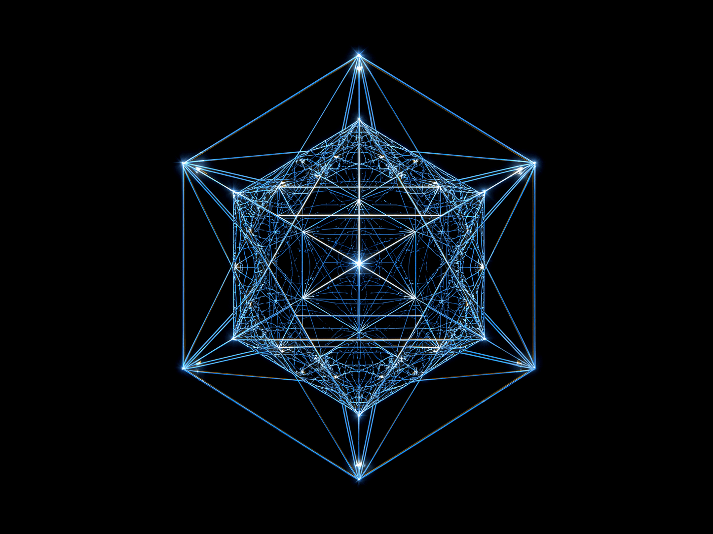 Sacred geometry Metatrons cu